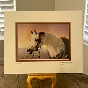 Ann Hatchett-Sprague Limited Edition Portrait Fancy Lady Arabian Horse 80/300
